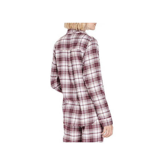 Ugg Womens Raven Flannel Sleepwear Top, Size Medium - Picture 3 of 3